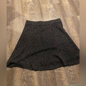 Sparkly Black Skirt
